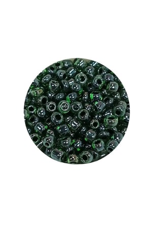 Dökme Cam Kum Boncuk 8/0 3 Mm - 20 Gram - Parlak Yeşil - Bnc162
