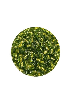 Dökme Cam Kum Boncuk 8/0 3 Mm - 20 Gram - Şeffaf Yeşil - Bnc167