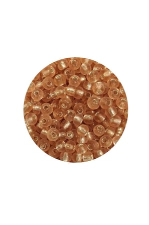 Dökme Cam Kum Boncuk 8/0 3 Mm - 60 Gram - Şeffaf Bal Rengi - Bnc184