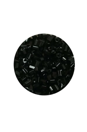 Kesme Cam Boncuk 2mm - 60 Gram - Siyah - Bnc360