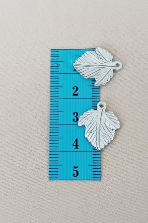 Oya Abiye Bileklik Kolye Pleksi Metalik Plastik Pul Gümüş Renk 8 Gram 25 Adet - Bnc522
