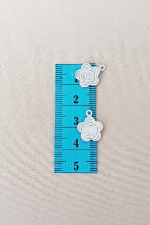 Oya Abiye Bileklik Kolye Pleksi Metalik Plastik Pul Gümüş Renk 24 Gram 120 Adet - Bnc584