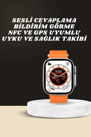 Yeni Nesil Ultra Akıllı Saat Adımsayar Uyku Takibi Nabız Sensörü Diğer Diğer