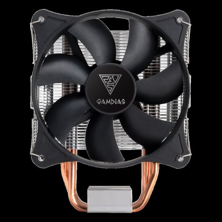 GAMDIAS BOREAS E1-410 MONO 120mm CPU Kule Tipi Hava Soğutma Doğrudan Temas Teknolojisine Sahip 4 ade