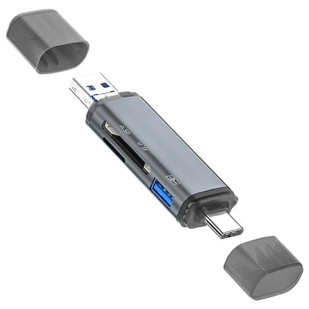 ALLY ADS-307 3 IN 1 USB + Micro USB + Type-c OTG Kart Okuyucu-(5775)