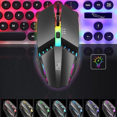 ALLY K3 Işıklı Kablolu Oyuncu- Mouse-(5775)