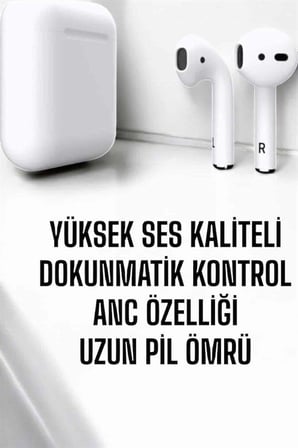 2 Nesil Kablosuz Bluetooth Kulaklik Uzun Pil Omru