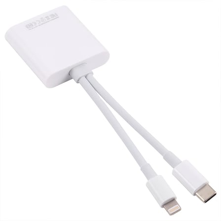 ALLY NK-101YST PRO Type-c/Lightning to SD-TF Kart Çevirici Adaptör-(5775)