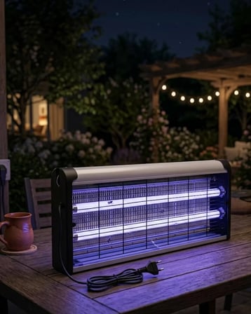 Uv İşıklı Elektrikli Sinek Savar 10W Sessiz Haşere Öldürücü Lamba