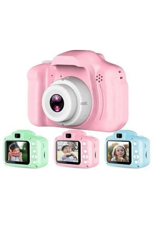 Çocuklara Özel Fotoğraf Ve Video Çeken Mini Çok Renkli Fotoğraf Makinesi Diğer