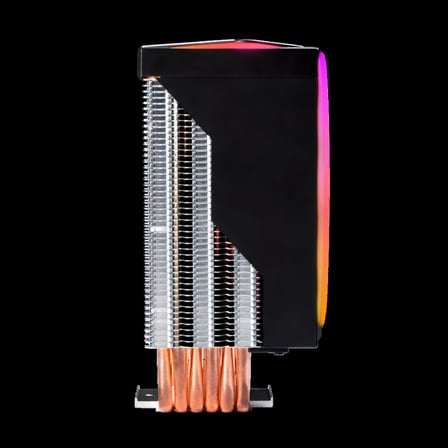GAMDIAS BOREAS M1-610 LED Lights 120mm CPU Kule Tipi Hava Soğutma Doğrudan Temas Teknolojisine Sahip
