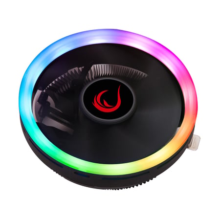RAMPAGE COOL-FIX RM-C01 12cm 1800RPM RGB CPU Hava Soğutma (AMD AM4 ve INTEL Tüm İşlemcilere Uyumlu)(