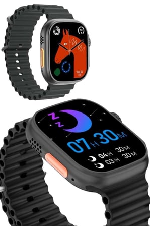 Ultra Akıllı Saat 49 Mm Çift Kordonlu Arama Cevaplama Bluetooth Bağlantılı Diğer Diğer