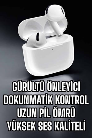 Bluetooth Kulaklık Yeni Nesil Gürültü Önleyici Yüksek Ses Kaliteli Mikrofonlu