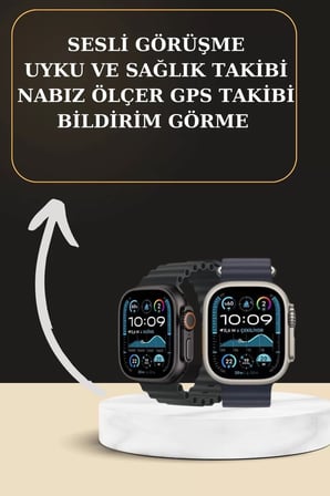 Akıllı Saat Sesli Görüşme Titreşimli Gps Bağlantısı Müzik Dinleme Sosyal Medya Bildirimleri Diğer Di
