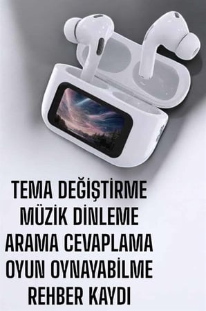 Bluetooth Kulaklık Kulakiçi Güçlü Ses Kaliteli Sesli Asistan