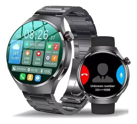 Akıllı Saat Metal Kordonlu Gps Ve Nfc Uyumlu Arama Cevaplayan Diğer Diğer