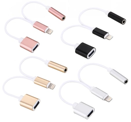 iPhone 14-13-12-11 3.5mm Kulaklık ve Şarj Dönüştürücü-(5775)