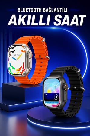 Akıllı Saat Arama Cevaplayan Bildirim Görme Yeni Nesil Bluetooth Bağlantılı Diğer Diğer