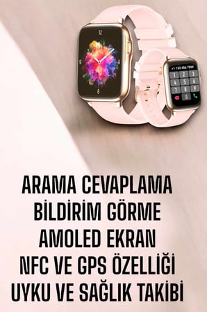 Akıllı Saat Kadınlara Uyku Ve Sağlık Takibi Yapabilen Bileklik Hediyeli Diğer Diğer