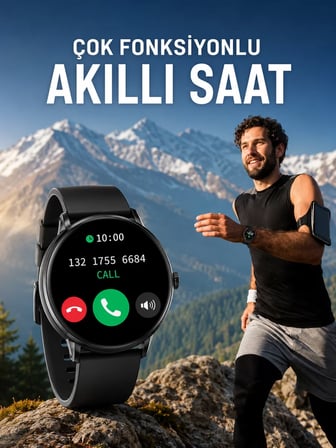Akıllı Saat Çok Fonksiyonlu Sesli Görüşme Nfc Uyumlu Amoled Ekran Diğer Diğer