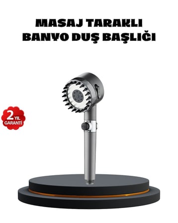 Uçlu Yüksek Basınçlı Duş Başlığı Spa Etkili