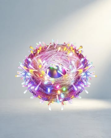 LED Işık Süsleme 50'li Kablolu 5 m Dekorasyon