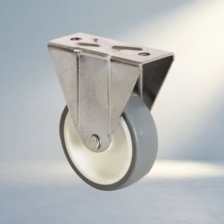Tekerlek 22x75 Beyaz Gri Renkli Model (Sabit Model)