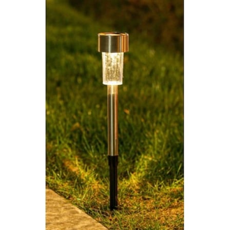 Şık Metal Gövdeli Solar Bahçe Lambası 10'lu Set