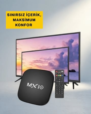 Akıllı Medya Oynatıcı 4 Çekirdekli 2 GB RAM 8 GB Hafıza