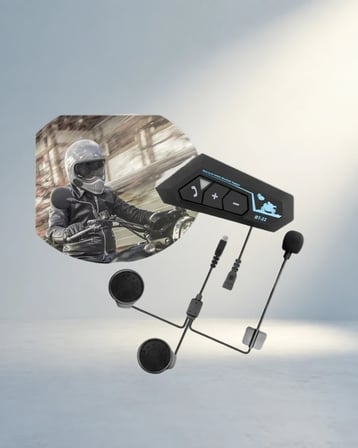 Bluetooth Kulaklık 5.0 Suya Dayanıklı Motosiklet Kask İçin