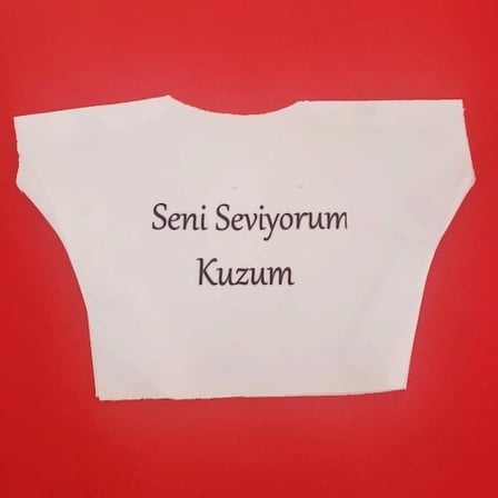 Peluş Oyuncak Tişörtü 25-30 cm Sevimli Hediye