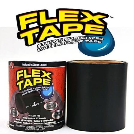Suya Dayanıklı Flex Tape Tamir Bandı 10 cm Genişlik