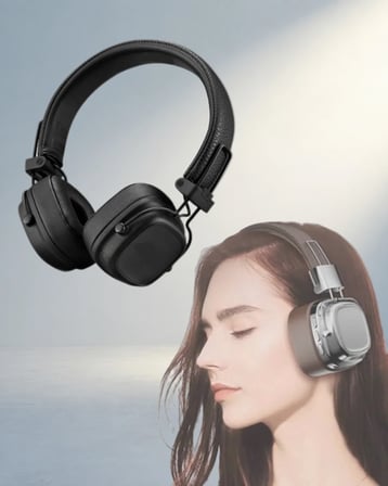 Bluetooth Kulaklık Katlanabilir Tasarım Güçlü Bas Performansı