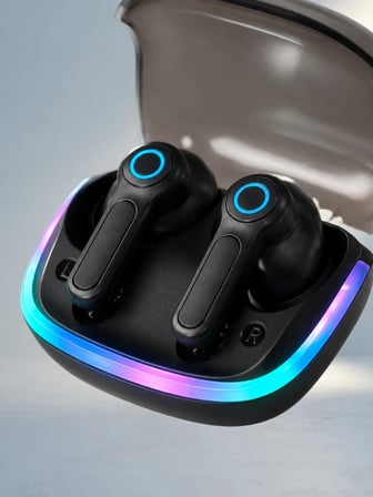 Kablosuz Bluetooth Kulaklık 500mAh Şarj Kutulu HD Ses