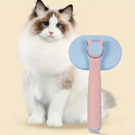 Ergonomik Kendini Temizleyen Tüy Fırçası 1 Adet Kedi ve Köpekler İçin