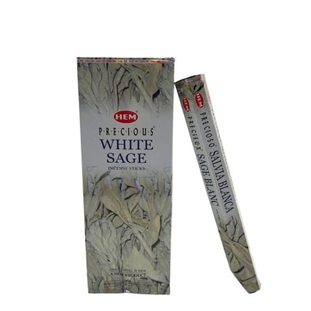 Büyüleyici Beyaz Adaçayı Aromalı Tütsü 10'lu Set