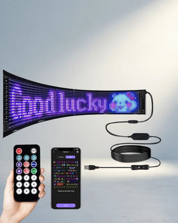 Akıllı RGB LED Panel USB Güç Girişli 1 Adet