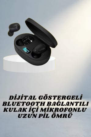Yüksek Ses Kaliteli Bluetooth Kulaklık Uzun Pil Ömrü