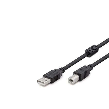 Esnek Usb Printer Kablosu 1.5M Siyah Ofis Kullanımı