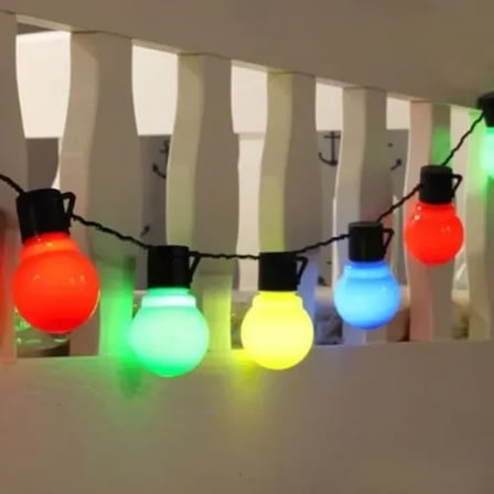 Renkli Mini Top LED 5 Metre 28 Adet