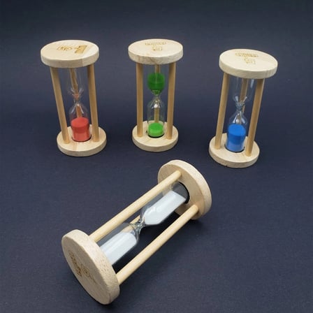 Kum Saati 11x6 cm Dekoratif Aksesuar (Ahşap Model)