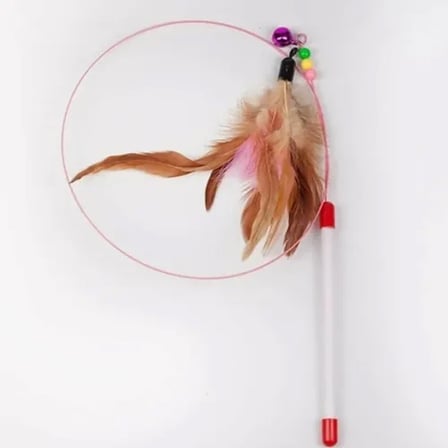 Eğlenceli Kedi Oyun Oltası 90 cm Uzunlukta
