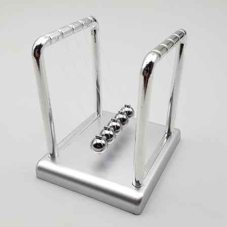 Şık Tasarımlı Küçük Boy Gümüş Denge Balans 9.5 cm