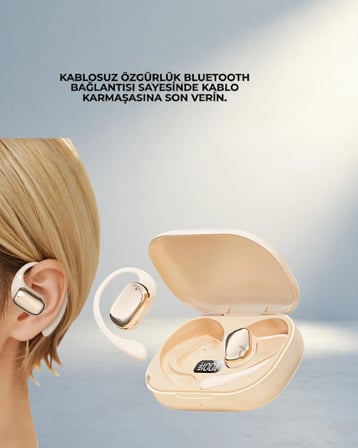 Ergonomik Tasarımlı Kulaklık 10 Metre Bağlantı Menziili
