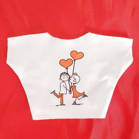 Baskılı Tişört 25-30 cm Peluş Oyuncaklar İçin