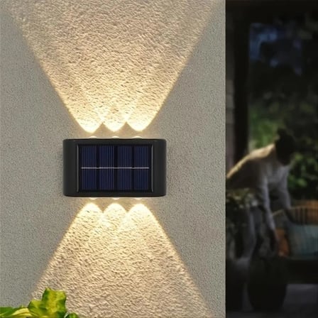 Pratik Solar Duvar Seti 2'li 6 LED Gün Işığı