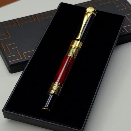 Şık Metal Roller Kalem Desenli 1 Adet
