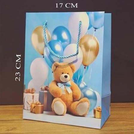 Şık Hediye Çantası 23x17 cm Özel Günler İçin