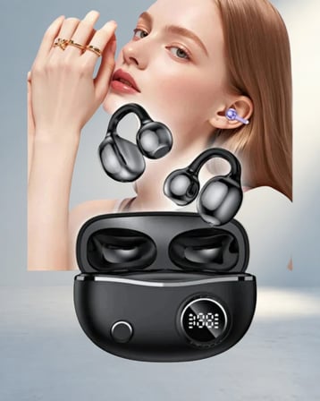 Kablosuz Ergonomik Kulaklık 30 Saat Pil ile Dokunmatik Kontrol